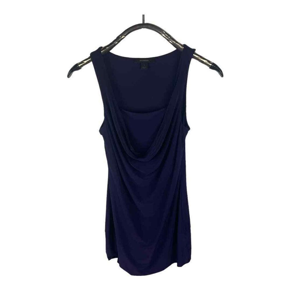 Express Purple Cowl Neck‎ Draped Sleeveless Tank Top Shell Size S